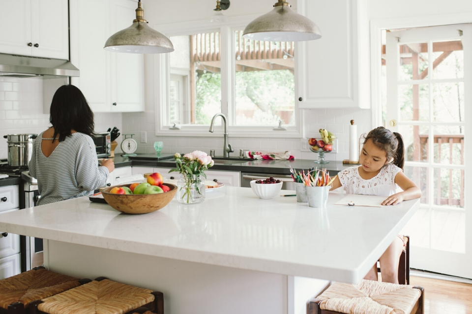 Family Friendly Design | Countertop Space